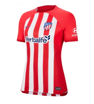 Atletico Madrid Replica Home Stadium Shirt for Women 2023-24 Short Sleeve
